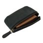 Preview: Flache Gürteltasche Hüfttasche Bikertasche Bauchtasche Leder Festivaltasche 40012