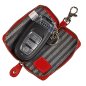 Preview: Schlüsseltasche Leder Schlüsselmappe Schlüsseletui Auto Etui Tasche 70004