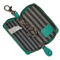 Preview: Schlüsseltasche Leder Schlüsselmappe Schlüsseletui Auto Etui Tasche 70004