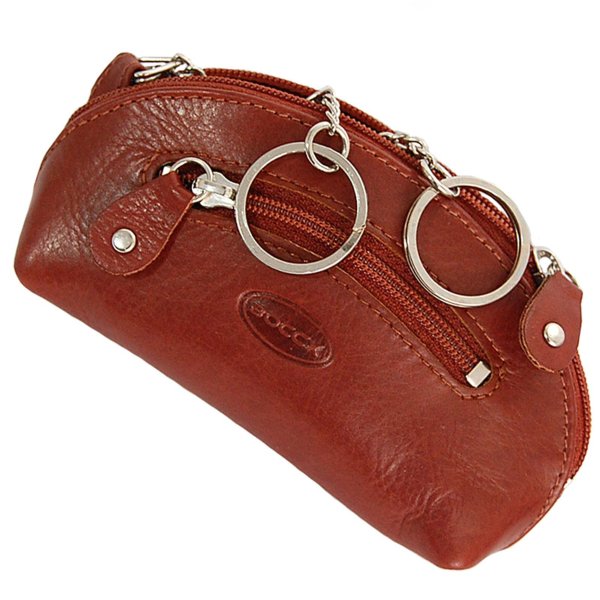 Schlüsseletui Schlüsseltasche Leder Schlüsselmappe Schlüssel Etui 10006