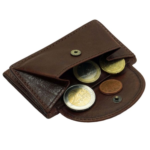 Mini Geldbörse Leder Geldbeutel Portemonnaie Partybörse Jeansbörse 50105