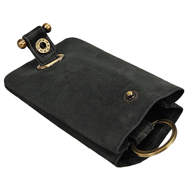 Schlüsselglocke Schlüsseltasche Leder Schlüsseletui Auto Etui Tasche 40008