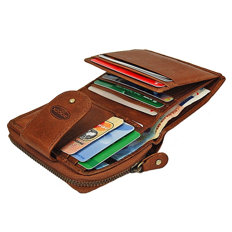 Damen Geldbörse Leder kleine Damenbörse Portmonee Geldbeutel 50033